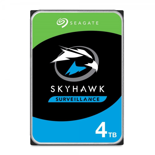 Жесткий диск Seagate SkyHawk Surveillance ST4000VX016 4TB 3.5" SATA 6Gb/s, 5400rpm, 256MB, 24x7, CMR, Air, Bulk