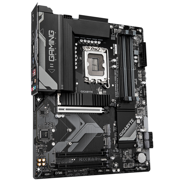 Материнская плата Gigabyte B760 GAMING X D4 GEN5, B760, LGA1700, 4*DDR4, 3*PCIEx16, 3*M.2, 1*TypeC, 2*USB3.2Gen2, 4*USB3.2Gen1, 8*USB2.0, 4*SATA3.0, 2.5G, DP, HDMI, ATX, RTL