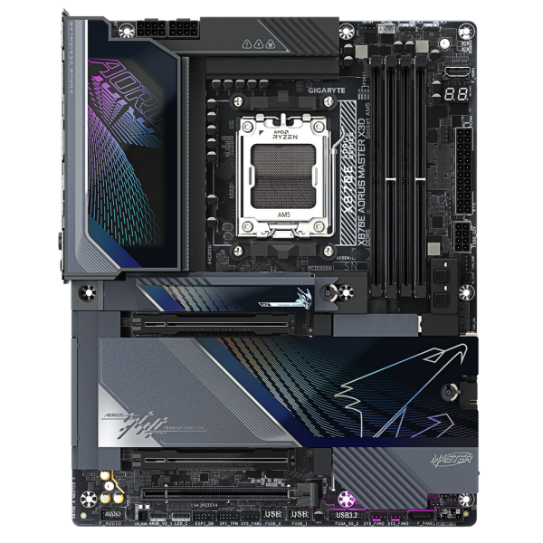 Материнская плата Gigabyte X870E AORUS MASTER X3D, RTL
