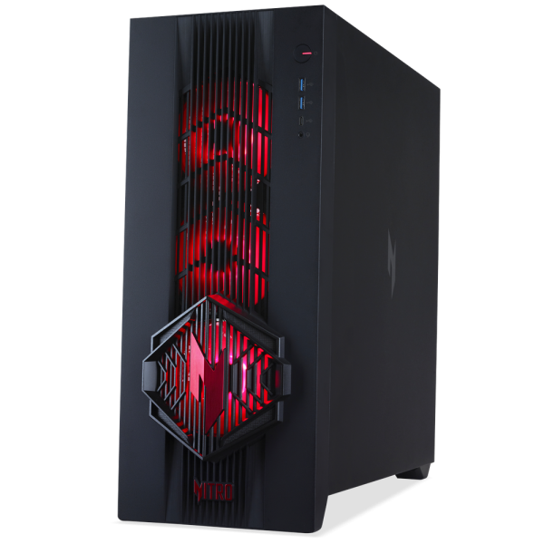 Настольный ПК Acer Nitro 70 N70X3D-100 AMD Ryzen 9 9950X3D/32Gb/SSD1Tb/RTX5080 16Gb/PSU 1200W/NoOS/Black (DG.E5ACD.006)