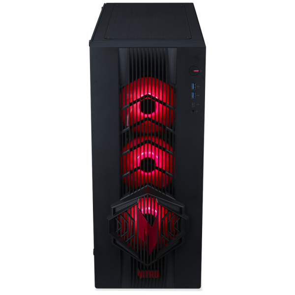 Настольный ПК Acer Nitro 70 N70X3D-100 AMD Ryzen 9 9950X3D/32Gb/SSD1Tb/RTX5080 16Gb/PSU 1200W/NoOS/Black (DG.E5ACD.006)