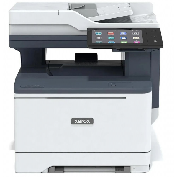 МФУ Bad pack Xerox VersaLink C415DN A4, лазерное, цветное, 40стр/мин, 1200dpi, 1200МГц, 2048Мб, 32Гб, 100АПД, 550+100, AirPrint/USB/Ethernet , 2400стр/картридж, (C415_DN)