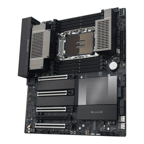 Материнская плата ASUS PRO WS W890-SAGE LGA4710 EEB 8xDDR5 7xPCIEx16