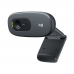 Веб-камера Logitech C270 черная, 3Mp интерполяция, HD 720p@30fps, угол обзора |960-001063| 60°, складная конструкция, USB2.0, кабель 1.5м {8}