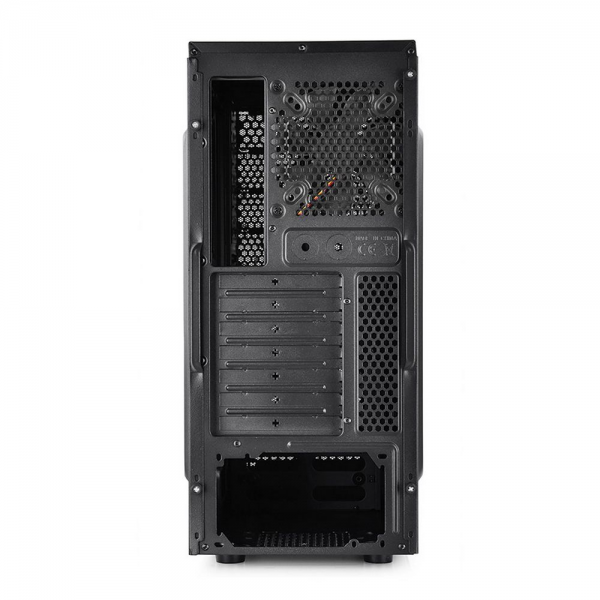 Корпус Deepcool TESSERACT BF (ATX, Black-Blue, CPU 169mm, VGA 310mm, 1 x USB3.0, 1 x USB2.0, Audio x 1, Mic x 1, «Ext. 5.25»x 2, Int. 3.5»x4, 2.5»x3, Rear fan 120mm, W/O PSU) (712220)»