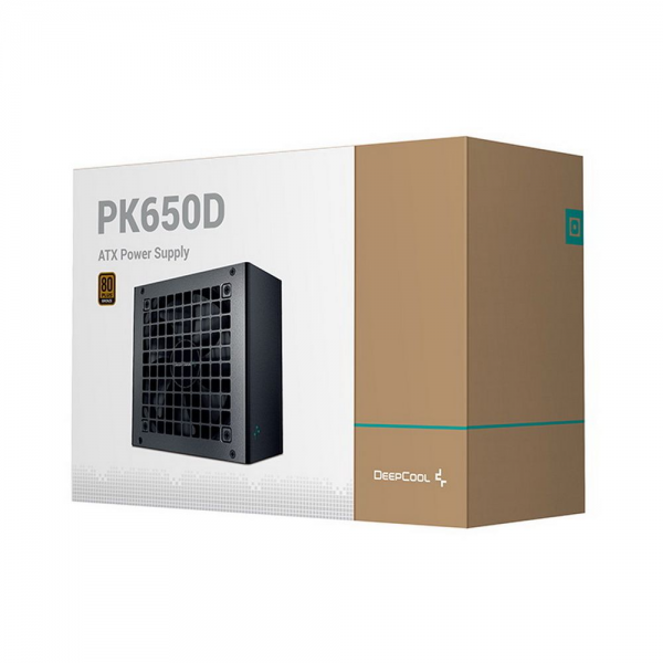 Блок питания Deepcool PK650D 650W, 80 PLUS Bronze, (R-PK650D-FA0B-EU) (715177) {6}