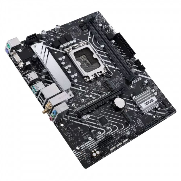 Материнская плата ASUS PRIME H610M-A WIFI D4 LGA1700 mATX 2xDDR4 PCIEx16 PCIEx1 2xM.2 DP HDMI VGA GLAN Wi-Fi 5
