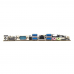 Материнская плата WEIBU WB H510 (LGA1200 10-11Gen (TDP 65W), H510, SO-DDR4(2666MHz)x2, 1xM.2-M 2260/2280,1xM.2-E 2230, 2xSATA3, 4xUSB 3.0, 1xCOM, 1xHDMI, 1xGBLan, 1xMic, 1x Audio out, Thin-ITX) С ГАСКЕТКОЙ