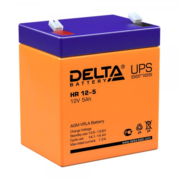 Аккумуляторная батарея Delta HR 12-5 {10} (805439)