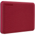 Жесткий диск внешний Toshiba HDTCA10ER3AA/HDTCA10ER3AAH Canvio Advance 1ТБ 2.5" USB 3.0 красный HDTCA10ER3AA