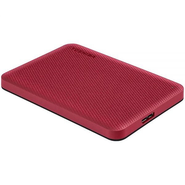 Жесткий диск внешний Toshiba HDTCA10ER3AA/HDTCA10ER3AAH Canvio Advance 1ТБ 2.5" USB 3.0 красный HDTCA10ER3AA