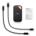 Твердотельный накопитель SSD SanDisk Extreme PRO 1TB Portable SSD - Read/Write Speeds up to 2000MB/s, USB 3.2 Gen 2x2, Forged Aluminum Enclosure, 2-meter drop protection and IP55 resistance