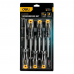 Набор отверток Deli DL620006 6шт SL5x75 + SL5x100 + SL6x150 + PH1x75 + PH1x100 + PH2x150