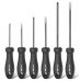 Набор отверток Home Series Black Deli HT1006 6шт SL3x75+SL5x100+SL6x150+PH0x75+PH1x100+PH2x150, эксклюзивный дизайн, рукоятка из высококачественного софттач пластика