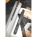 Технический нож "Home Series Black" Deli HT4009 ширина лезвия 9мм, эксклюзивный дизайн, корпус из высококачественного софттач пластика