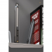 Технический нож "Home Series Black" Deli HT4009 ширина лезвия 9мм, эксклюзивный дизайн, корпус из высококачественного софттач пластика