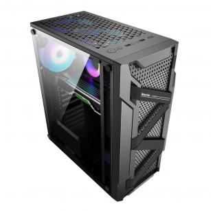 Корпус ALSEYE Warrior-B Mini-ITX/Micro ATX/ATX, USB2.0*2+HD Audio+USB3.0*1, H.D.D.(3.5