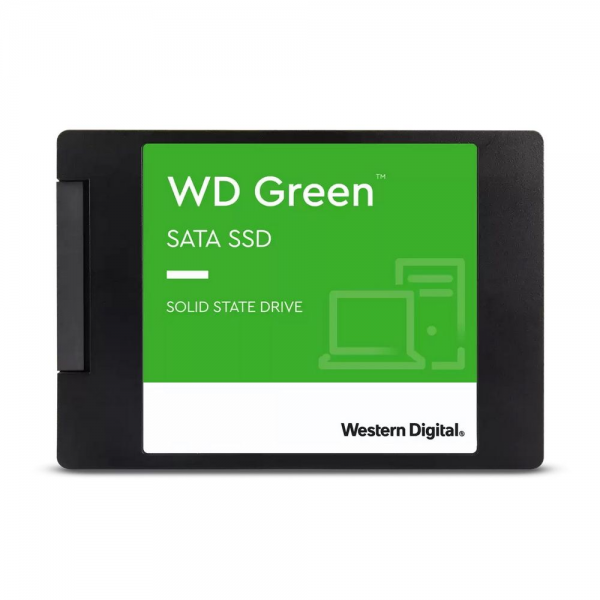 Твердотельный накопительSSD WD Green WDS240G3G0A 240GB 2.5" Client SATA 6Gb/s, 545/465, 3D-NAND TLC, Retail (894287) {10}