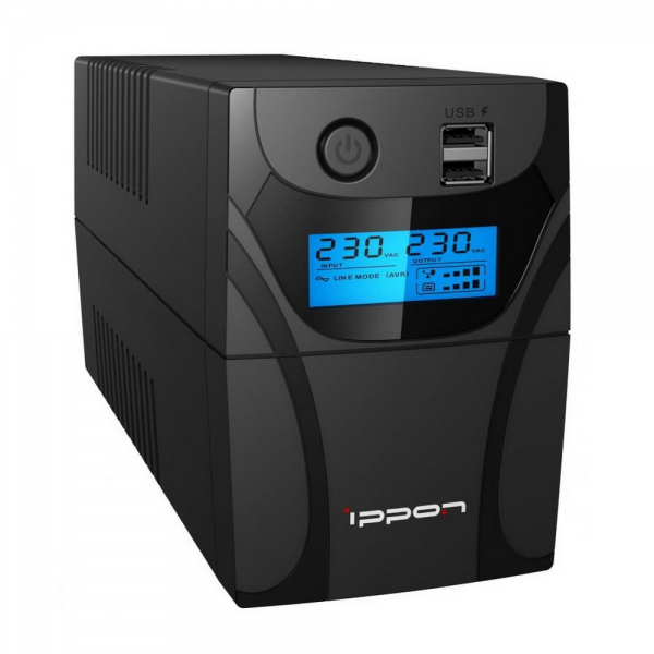 Источник бесперебойного питания Ippon Back Power Pro II 800 Line-interactive 480W/800VA RTL {4}