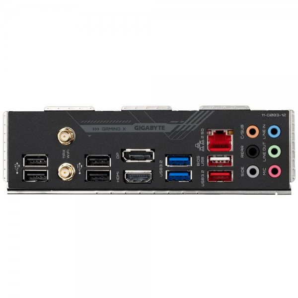 Материнская плата Gigabyte B660 GAMING X AX DDR4, Socket 1700, Intel®B660, 4xDDR4-3200, HDMI+DP, 3xPCI-Ex16, 4xSATA3(RAID 0/1/5/10), 3xM.2, 8Ch Audio, 2,5GbLan, WiFi, (4+4)xUSB2.0, (4+2)xUSB3.2, (0+1)xUSB3.2 Type-C™, ATX, RTL {}