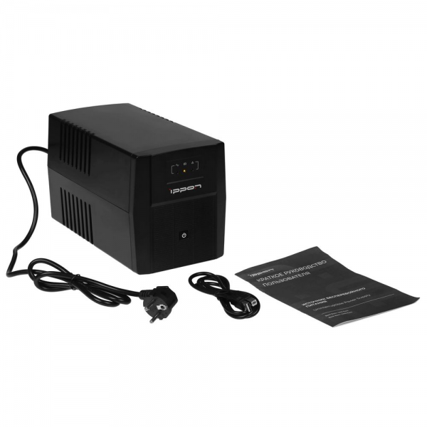Источник бесперебойного питания IPPON Bad Pack ИБП Ippon Back Basic 1500 Line-interactive 900W/1500VA Euro (291484)