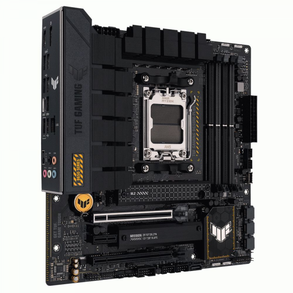 Материнская плата ASUS TUF GAMING B650M-PLUS AM5 mATX 4xDDR5 2xPCIEx16 PCIEx1 2xM.2 USB-C DP HDMI 2.5GLAN (90MB1BG0-M0EAY0) (912392)
