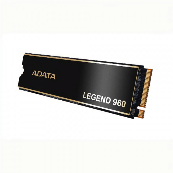 Твердотельный накопитель SSD ADATA ALEG-960-1TCS PCIe Gen4x4 with NVMe, 7400/6000, IOPS 730/610K, MTBF 2M, 3D NAND, 780TBW, 0,43DWPD, Heat Sink, SMI SM2264, Work with PS5, RTL (937506)