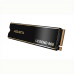 Твердотельный накопитель SSD ADATA ALEG-960-1TCS PCIe Gen4x4 with NVMe, 7400/6000, IOPS 730/610K, MTBF 2M, 3D NAND, 780TBW, 0,43DWPD, Heat Sink, SMI SM2264, Work with PS5, RTL (937506)