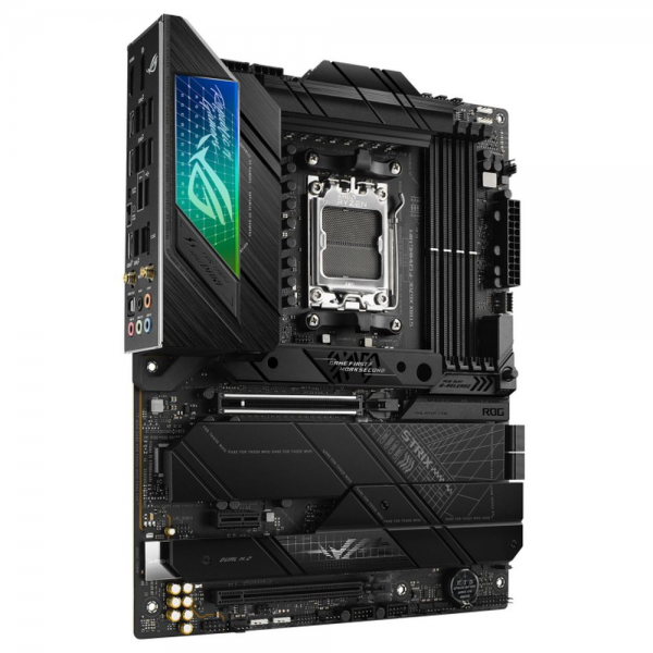 Материнская плата ASUS ROG STRIX X670E-F GAMING WIFI AM5 ATX 4xDDR5 2xPCIEx16 PCIEx1 4xM.2 3xUSB-C DP HDMI 2.5GLAN Wi-Fi 6E (90MB1BA0-M0EAY0)