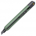 Технический нож "Home Series Green" Deli HT4009L ширина лезвия 9мм, эксклюзивный дизайн, корпус из высококачественного софттач пластика