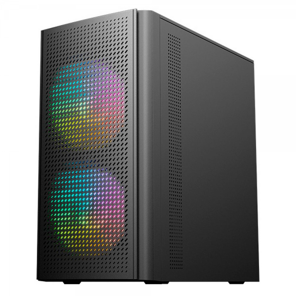 Корпус для ПК ACD M2-500 с блоком питания PSU 500W; mATX, USB3.0+USB1.1*2+HD Audio; FAN 3x120 mm