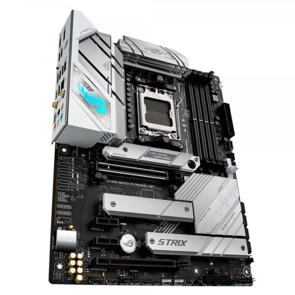 Материнская плата ASUS ROG STRIX B650-A GAMING WIFI AM5 ATX 4xDDR5 2xPCIEx16 2хPCIEx1 3xM.2 2xUSB-C DP HDMI 2.5GLAN Wi-Fi 6 (90MB1BP0-M0EAY0)