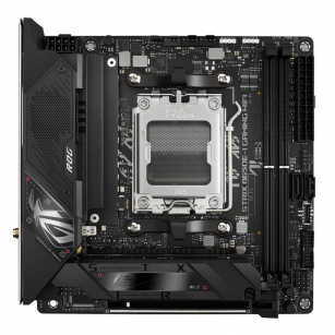 Материнская плата ASUS ROG STRIX B650E-I GAMING WIFI AM5 mini-ITX 2xDDR5 PCIEx16 2xM.2 2xUSB-C HDMI 2.5GLAN Wi-Fi 6E (90MB1BI0-M0EAY0)
