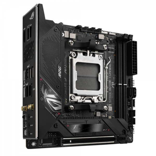 Материнская плата ASUS ROG STRIX B650E-I GAMING WIFI AM5 mini-ITX 2xDDR5 PCIEx16 2xM.2 2xUSB-C HDMI 2.5GLAN Wi-Fi 6E (90MB1BI0-M0EAY0)