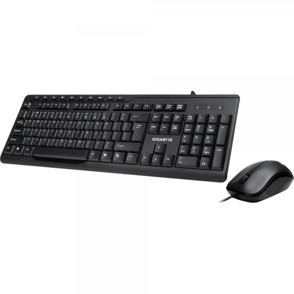 Комплект клавиатура и мышь Gigabyte GK-KM6300 RU, проводные (USB, 1.5м), 1000dpi, {20} (551179) комплект клавиатура + мышь, проводные (USB, 1.5м), 1000dpi, (20) (551179)