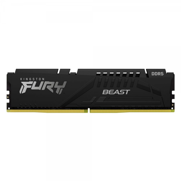 Модуль памяти Kingston 32GB DDR5 5200 DIMM FURY Beast Black XMP Gaming Memory KF552C40BB-32 Non-ECC, CL40, 1.25V, KF552C40BB-32 1RX8 288-pin 16Gbit, RTL (326543)