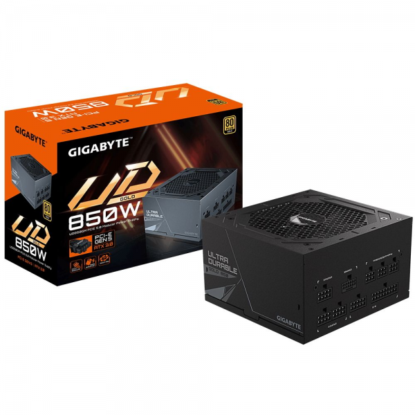 Блок питания Gigabyte UD850GM PG5 V2 GP-UD850GM PG5 850W, 80Plus, Gold, Полностью модульный, PCIe Gen 5.0 compatible 28200-U85GP-2EUR