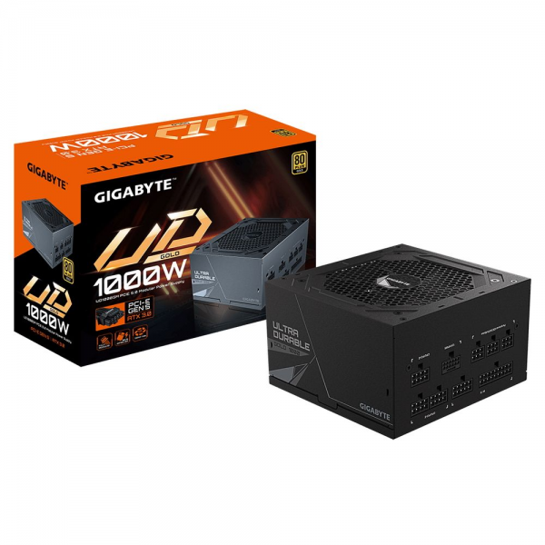 Блок питания Gigabyte UD1000GM PG5 V2 GP-UD1000GM PG5 1000W, 80Plus, Gold, Полностью модульный, PCIe Gen 5.0 compatible v2.0 (28200-U10GP-2EUR)