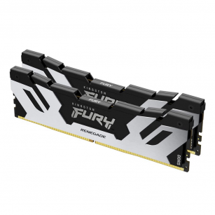 Модуль памяти Kingston 32GB DDR5 6400 DIMM FURY Renegade Silver XMP Gaming Memory KF564C32RSK2-32 Non-ECC,  CL32, 1.4V, (Kit of 2) 1RX8 32-39-39  288-pin 16Gbit, RTL