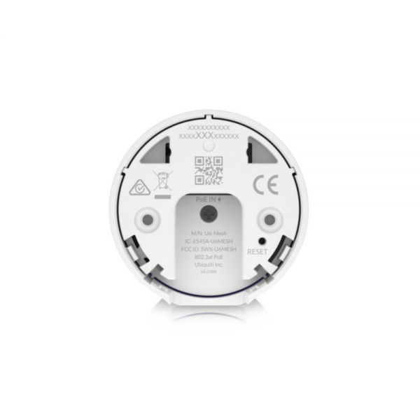 Точка доступа Wi-Fi Ubiquiti UniFi 6 AP Mesh |U6-Mesh| Точка доступа 2.4+5 ГГц, Wi-Fi 6, 4х4 MU-MIMO, 802.3af, 1х 1G Ethernet