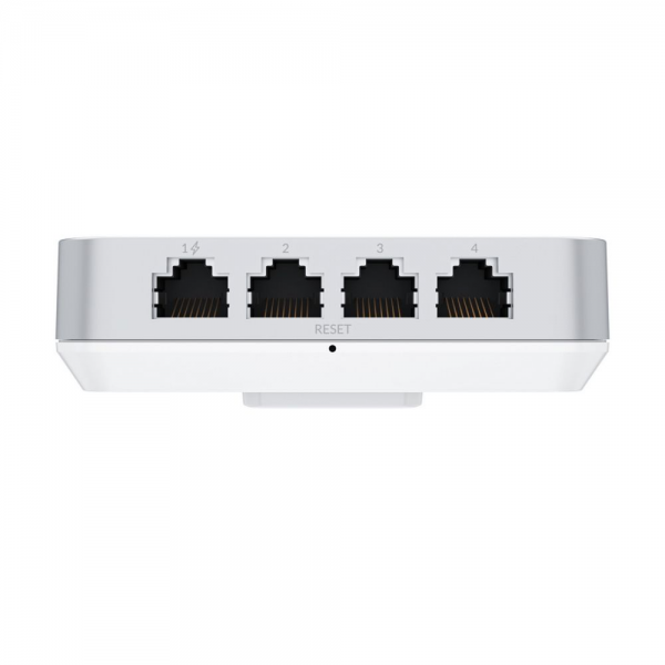 Точка доступа Wi-Fi Ubiquiti UniFi 6 AP In-Wall |U6-IW| Точка доступа 2,4+5 ГГц, Wi-Fi 6, 4х4 MU-MIMO, 5х 1G RJ45