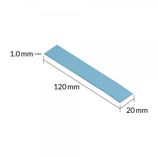 Термопрокладка Arctic Cooling Thermal pad 120x20mm, 1.0mm - 4 Pack TP-3 (ACTPD00056A)