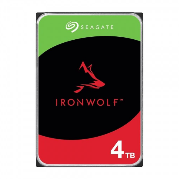 Жесткий диск Seagate IronWolf 4TB, 3.5", 5400 RPM, 256MB, SATA-III ST4000VN006