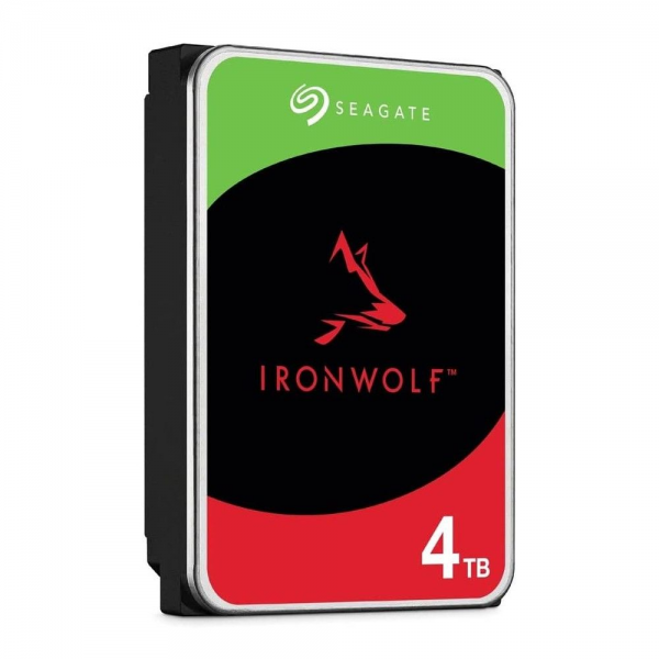 Жесткий диск Seagate IronWolf 4TB, 3.5", 5400 RPM, 256MB, SATA-III ST4000VN006