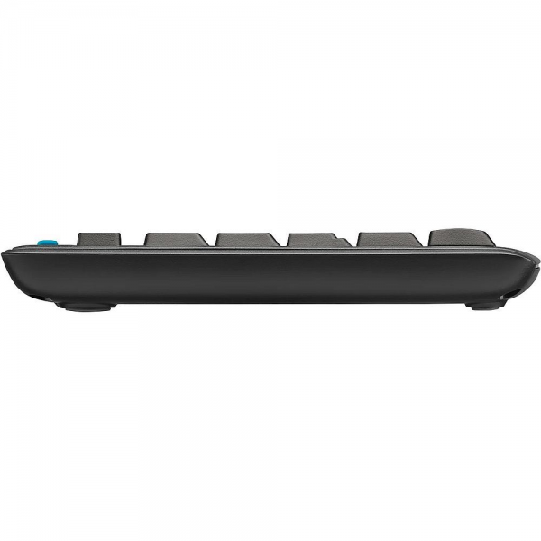 Комплект клавиатура и мышь Logitech MK275 |920-008535| клавиатура черная, 112 клавиш с защитой от воды, мышь черная, оптическая, 1000dpi, 3 кнопки, 2.4GHz, USB-ресивер