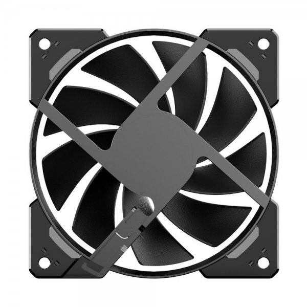 Вентилятор в корпус ALSEYE N12-B Cooling Fan Black N12-B Cooling Fan Black 120*120*25mm, 700;1800RPM, 25.98;62.46CFM, 7.4;34.8dB(A)