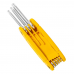 Набор складных шестигранных ключей "TORX" Deli DL234308 размеры T9,T10,T15,T20,T25,T27,T30,T40, пластиковый держатель