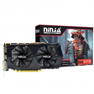 Видеокарта Ninja (Sinotex) R9 370 4GB GDDR5 256bit DP DVI HDMI 2FAN RTL