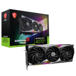Видеокарта MSI Bad Pack RTX4070Ti GAMING X TRIO 12GB (027298)
