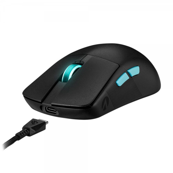Мышь ASUS P713 ROG HARPE ACE AIM LAB EDITION BLK 54g 36,000DPI Bluetooth 5.1 2.4GHz 5buttons